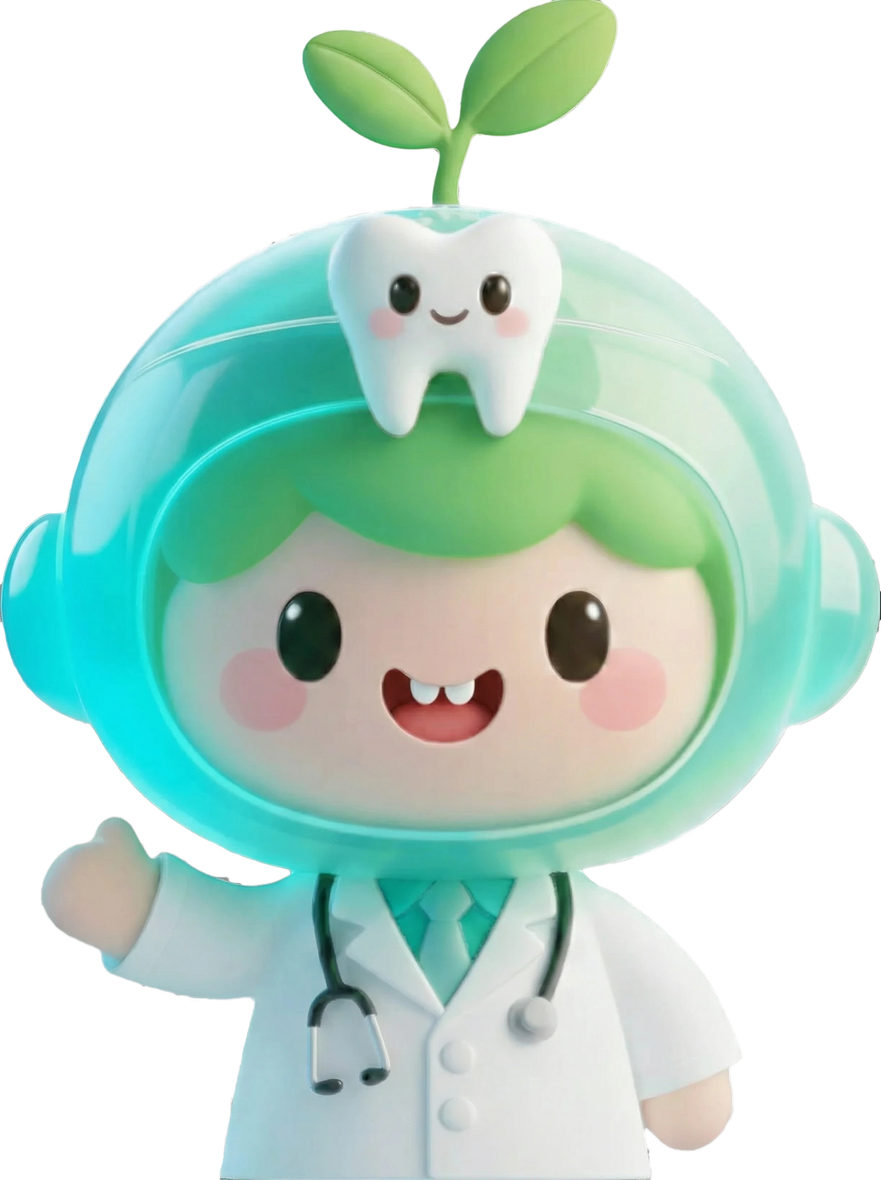 渡芽卡通医生形象