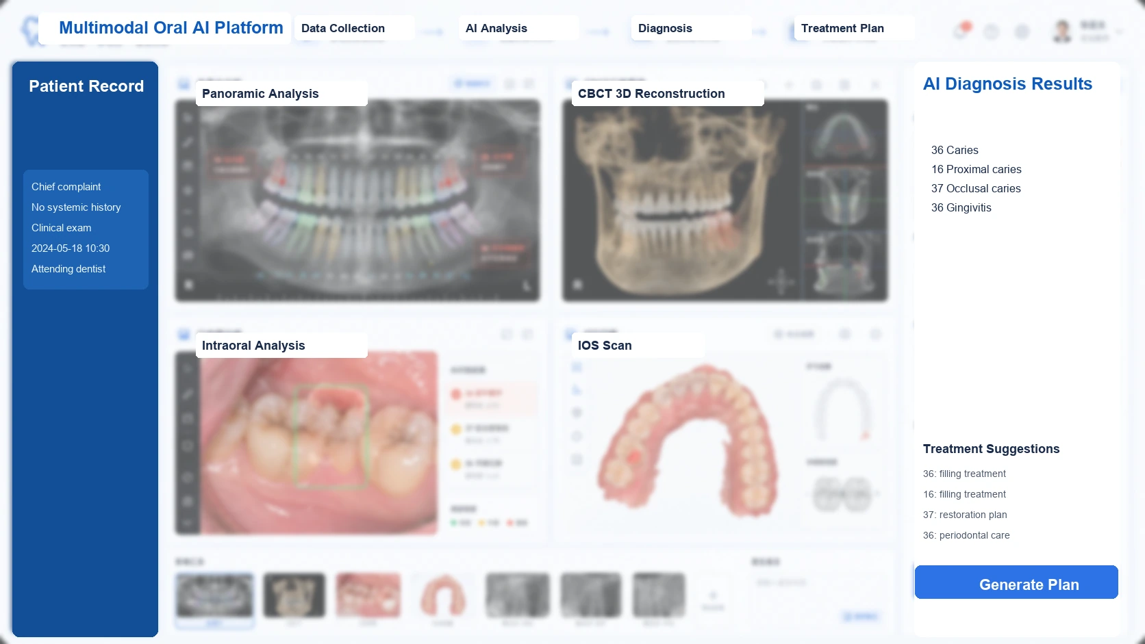 Oral AI Analysis Platform product